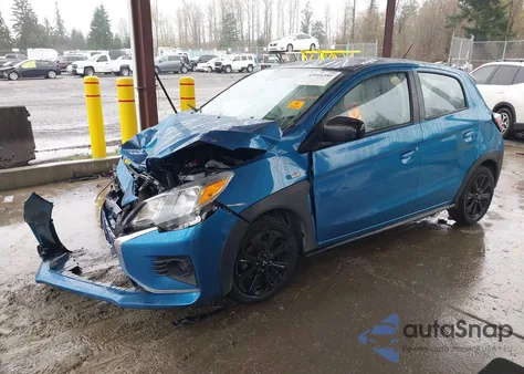 2023 Mitsubishi Mirage Black Edition/Ralliart/Se z USA, uszkodzony, nr VIN ML32AWHJ1PH001632